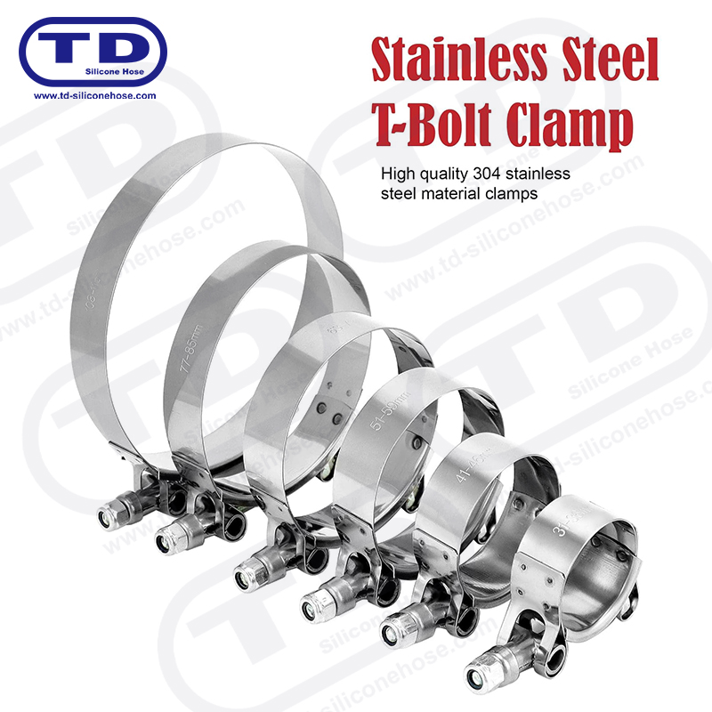 Важкий шланг силіконового шланга T-Bolt